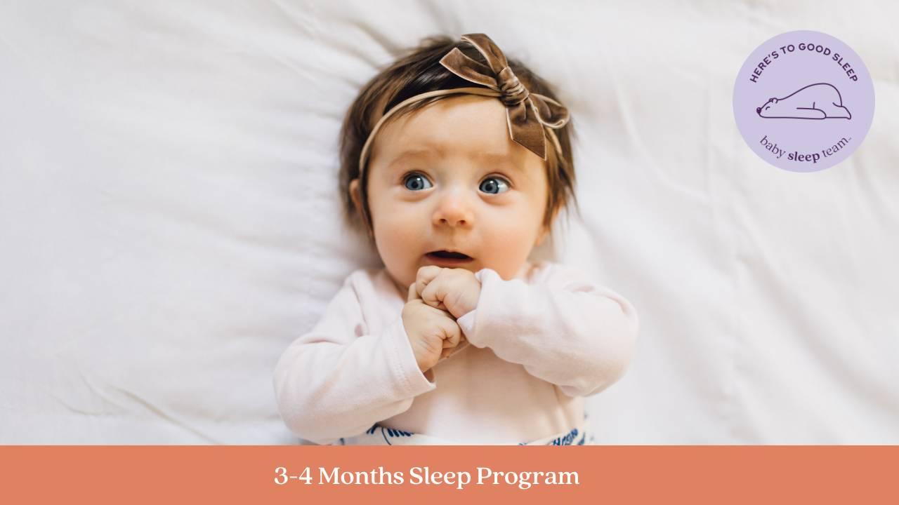 3-4 Months Sleep Program